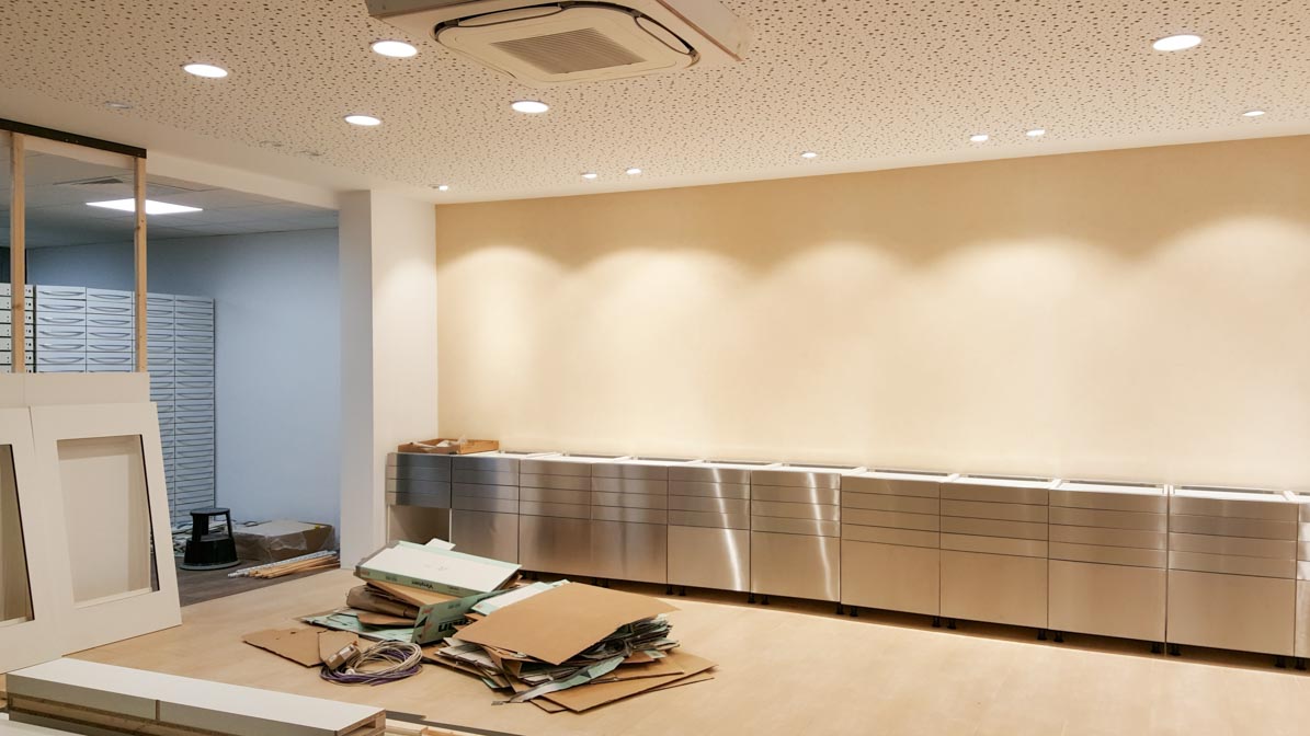 Sichtwahl in sandigem Beige mit Schnelldrehern